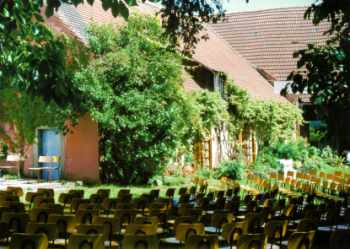 Der Konzertgarten in aller Stille